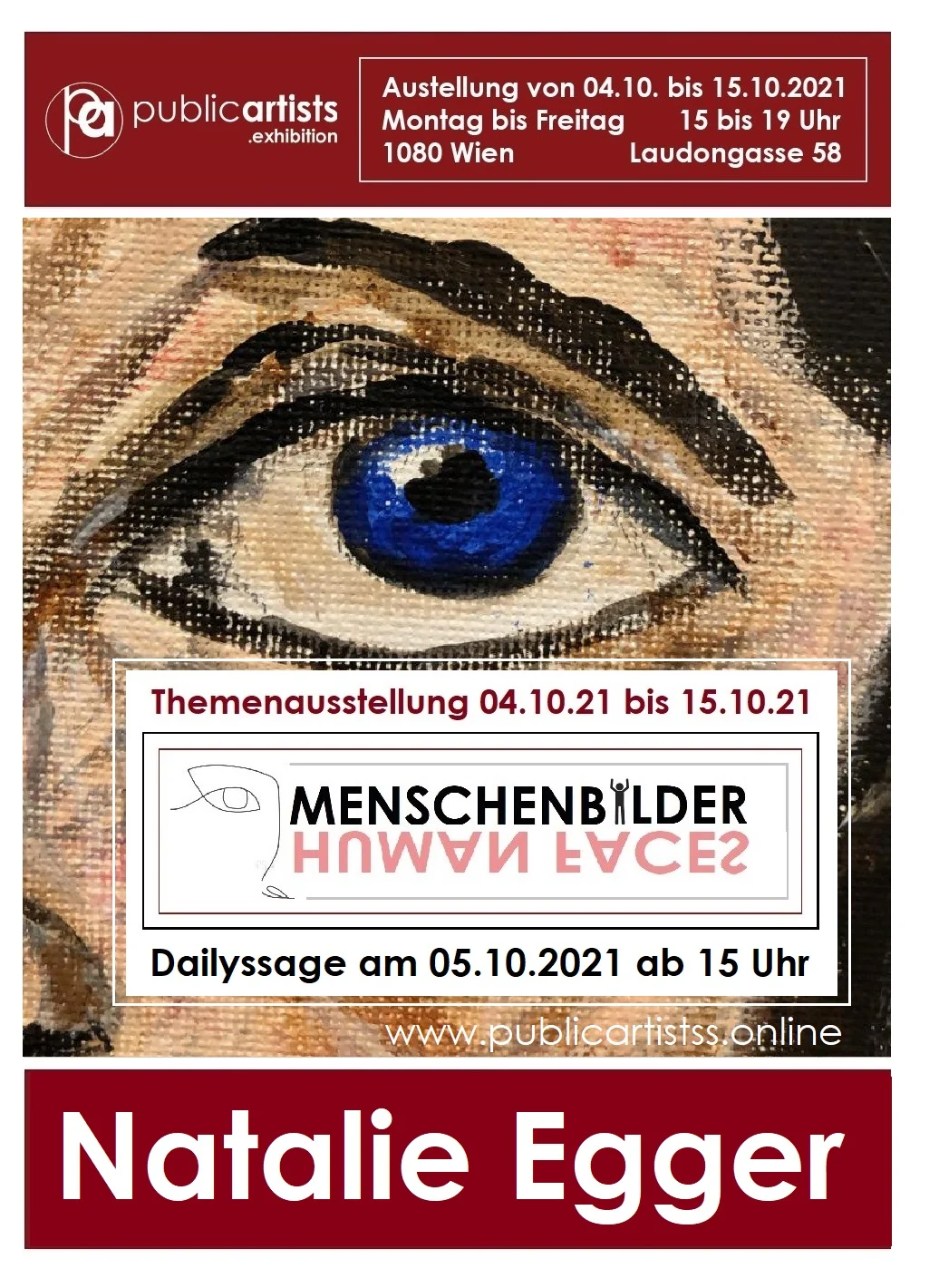 Natalie Egger zeigt “MENSCHENBILDER”