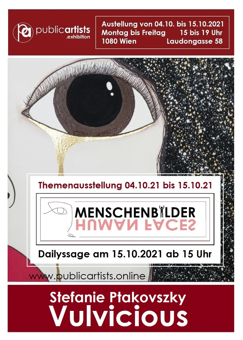 "Vulvicious" Stefanie Ptakovszky ukazuje "MENSCHENBILDER