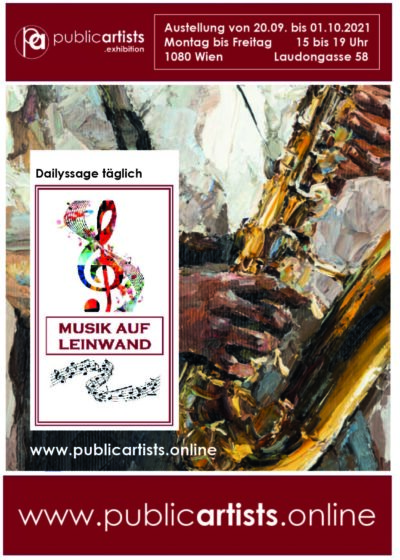 Themenausstellung „MUSIK AUF LEINWAND“