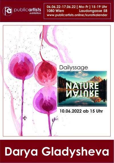 Darya Gladysheva zeigt „NATURE“