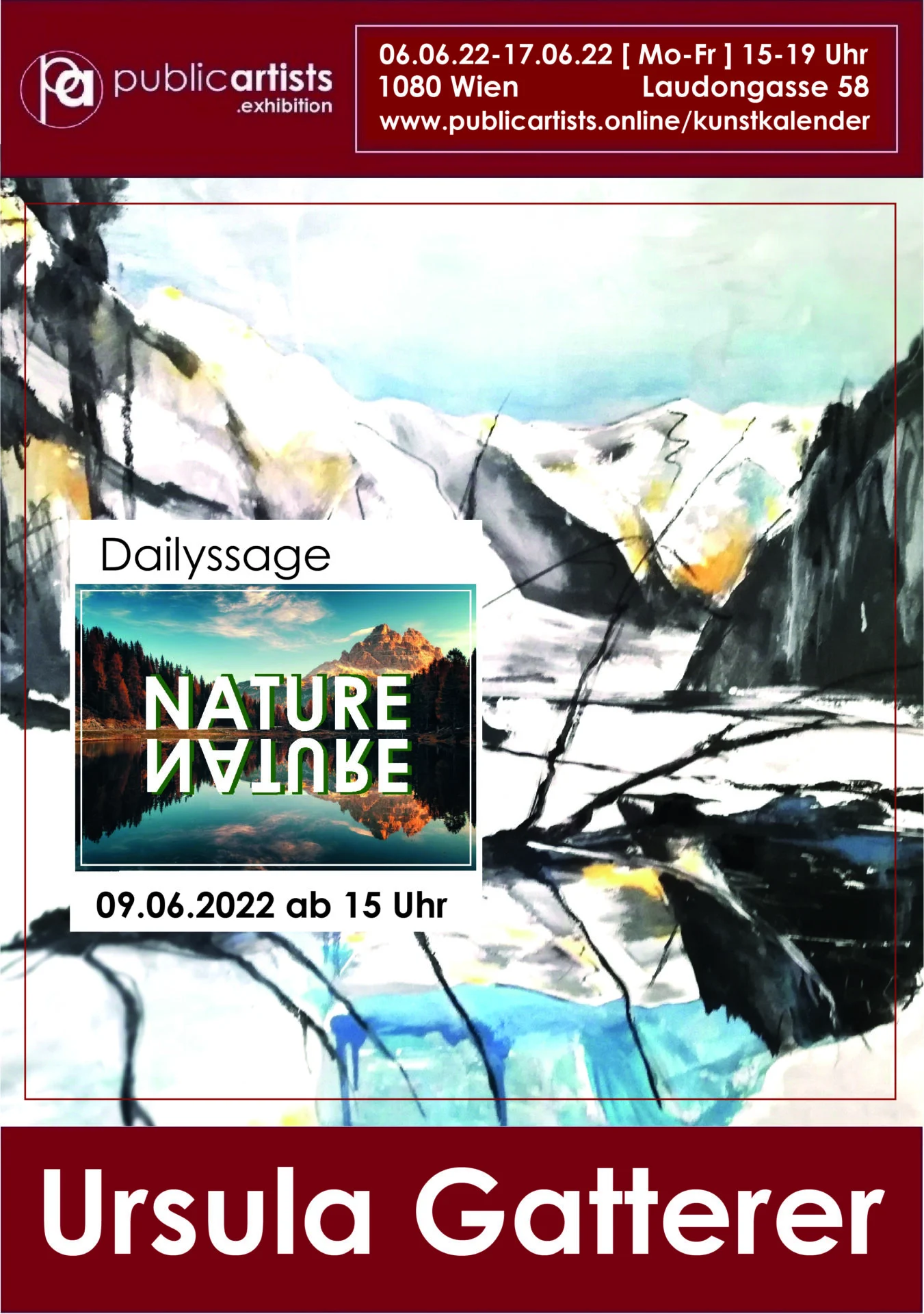 Ursula Gatterer mostra "NATURA
