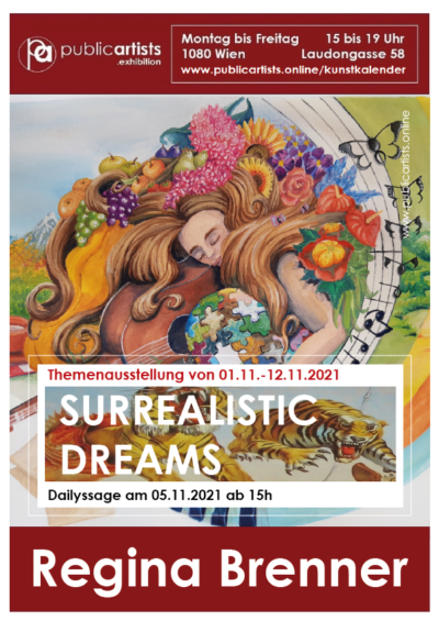 Regina Brenner tarafından yazılan "SURREALISTIC DREAMS"