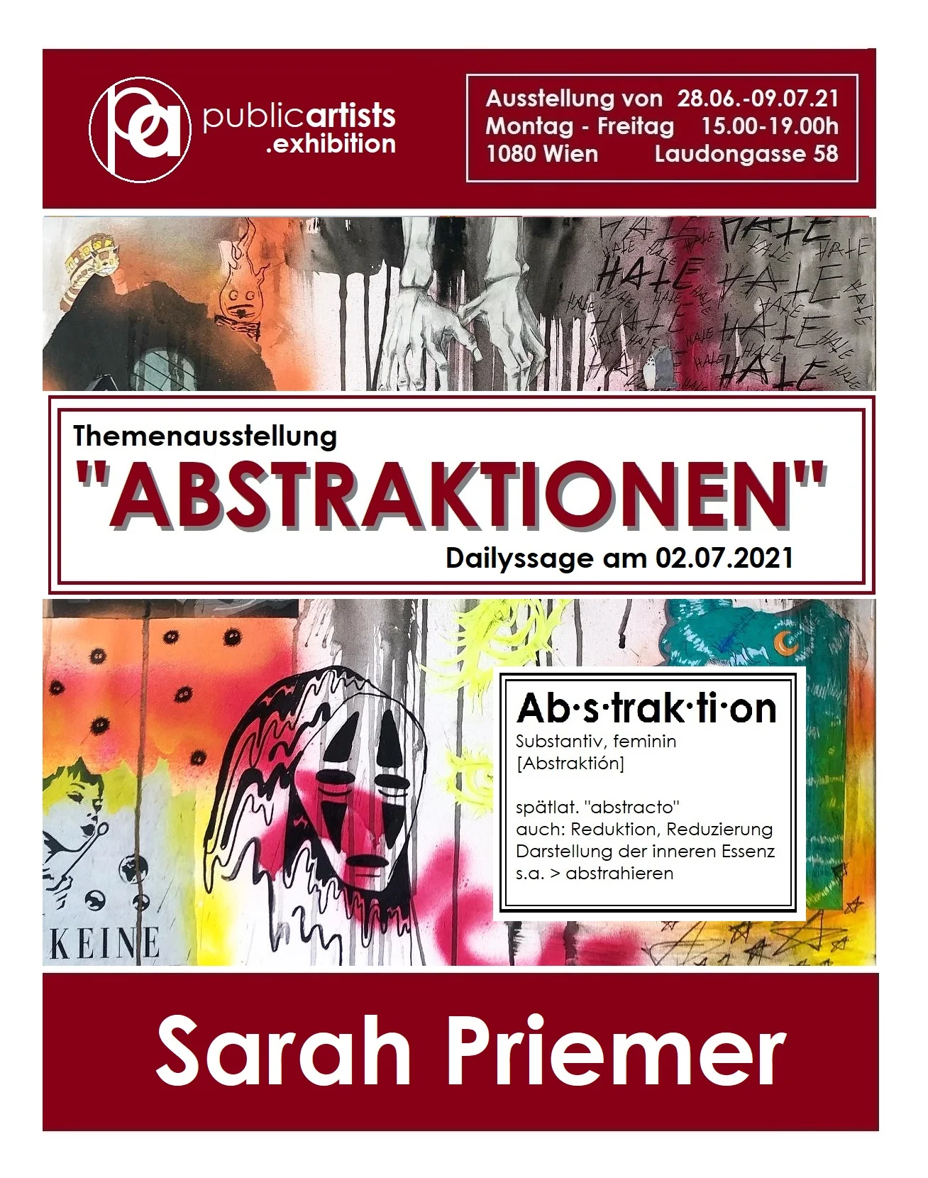Sarah Priemer zeigt „ABSTRAKTION“
