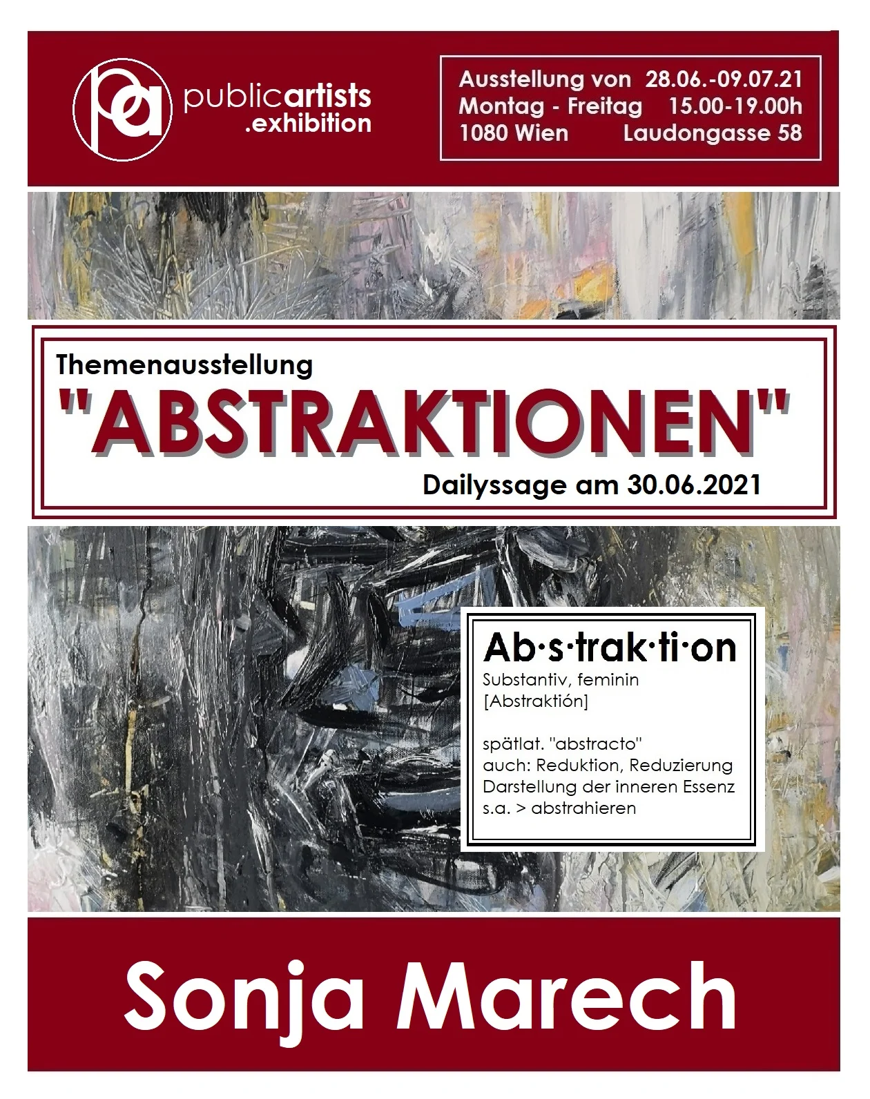 Sonja Marech mostra "ABSTRAKTION