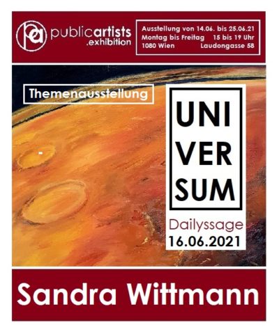 "UNIVERSUM" Sandra Wittmanntól