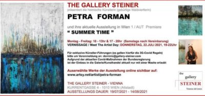 "SUMMER TIME" by Petra Forman