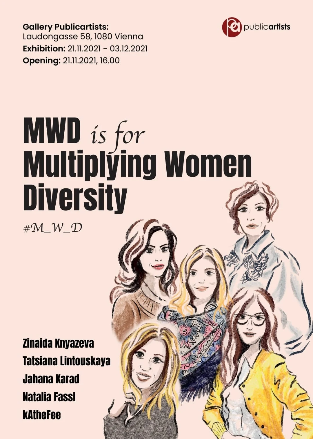 virtuelle 360° Ausstellung: MWD is for MULTIPLYING WOMEN DIVERSITY