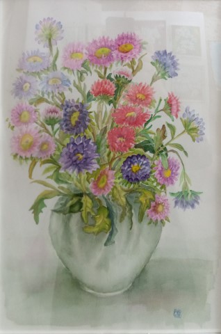 Eva Abbrederis - technique: watercolor Dimensions: 30 x 40 cm Price: 250,- Euro
