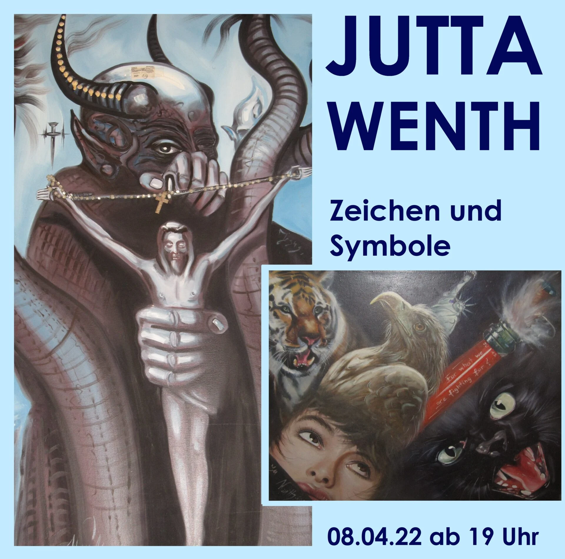 Jutta Wenth zeigt „Zeichen und Symbole“