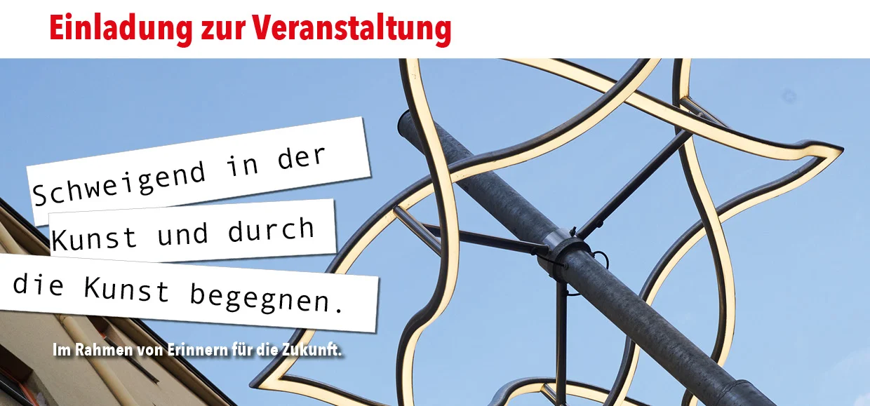 Schweigend in der Kunst und durch die Kunst begegnen