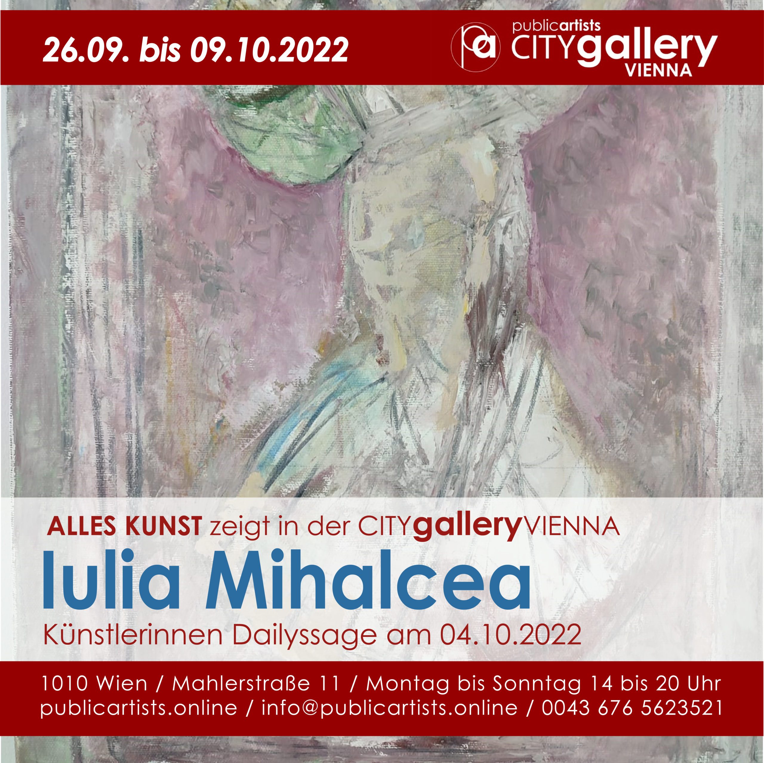 Юлия Михалчеа в CITYgalleryVIENNA