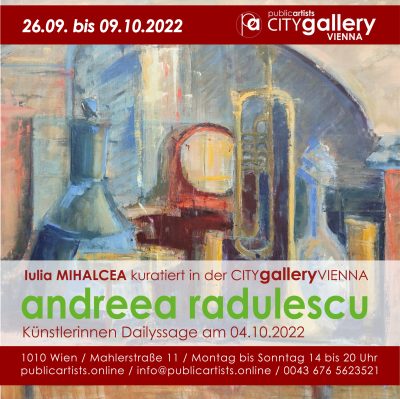 Андрея Радулеску в CITYgalleryVIENNA