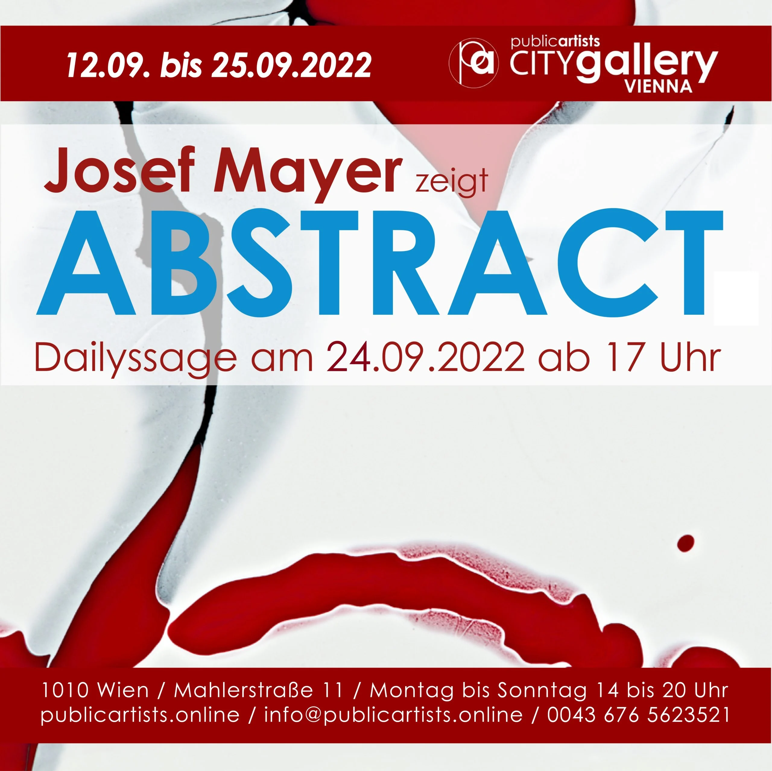Josef Mayer zeigt ABSTRACT