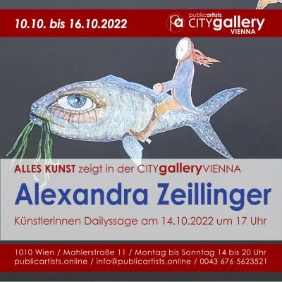 Александра Цайлингер в галерее CITYgalleryVIENNA