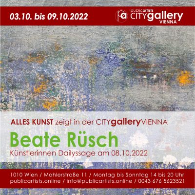 Беате Рюш в CITYgalleryVIENNA