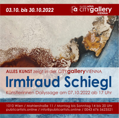 Irmtraud Schiegl в CITYgalleryVIENNA