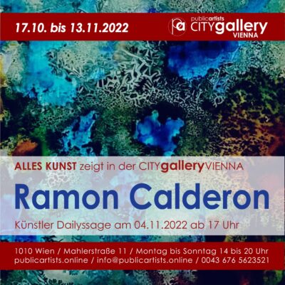 Рамон Калдерон в CITYgalleryVIENNA