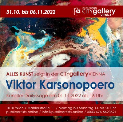 Виктор Карсоноперо в CITYgalleryVIENNA