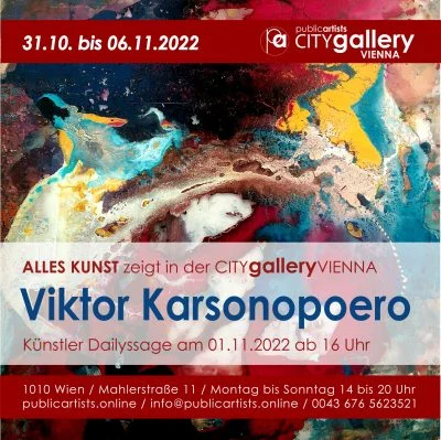 Viktor Karsonopoero a CITYgalleryVIENNA-ban