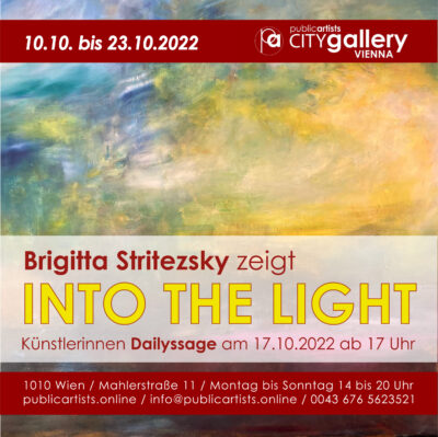 Бригита Стритезски показва INTO THE LIGHT