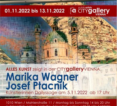 Марика Вагнер и Йозеф Птачник в CITYgalleryVIENNA