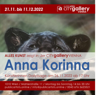 Anna Korinna in der CITYgalleryVIENNA