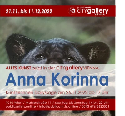Anna Korinna in der CITYgalleryVIENNA