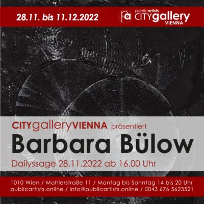 Барбара Бюлов в галерее CITYgalleryVIENNA
