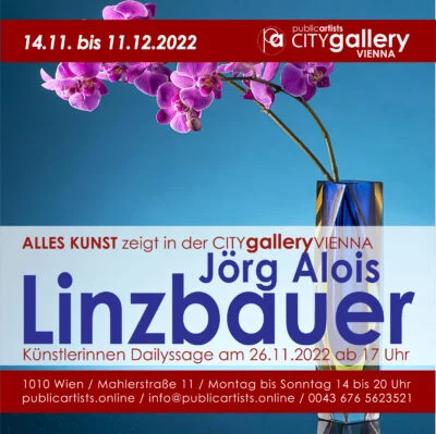 Jörg Alois Linzbauer in der CITYgalleryVIENNA
