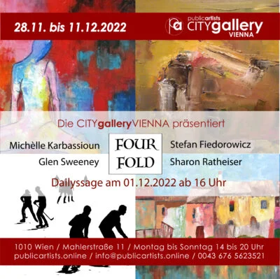 „Four Fold“ in der CITYgalleryVIENNA