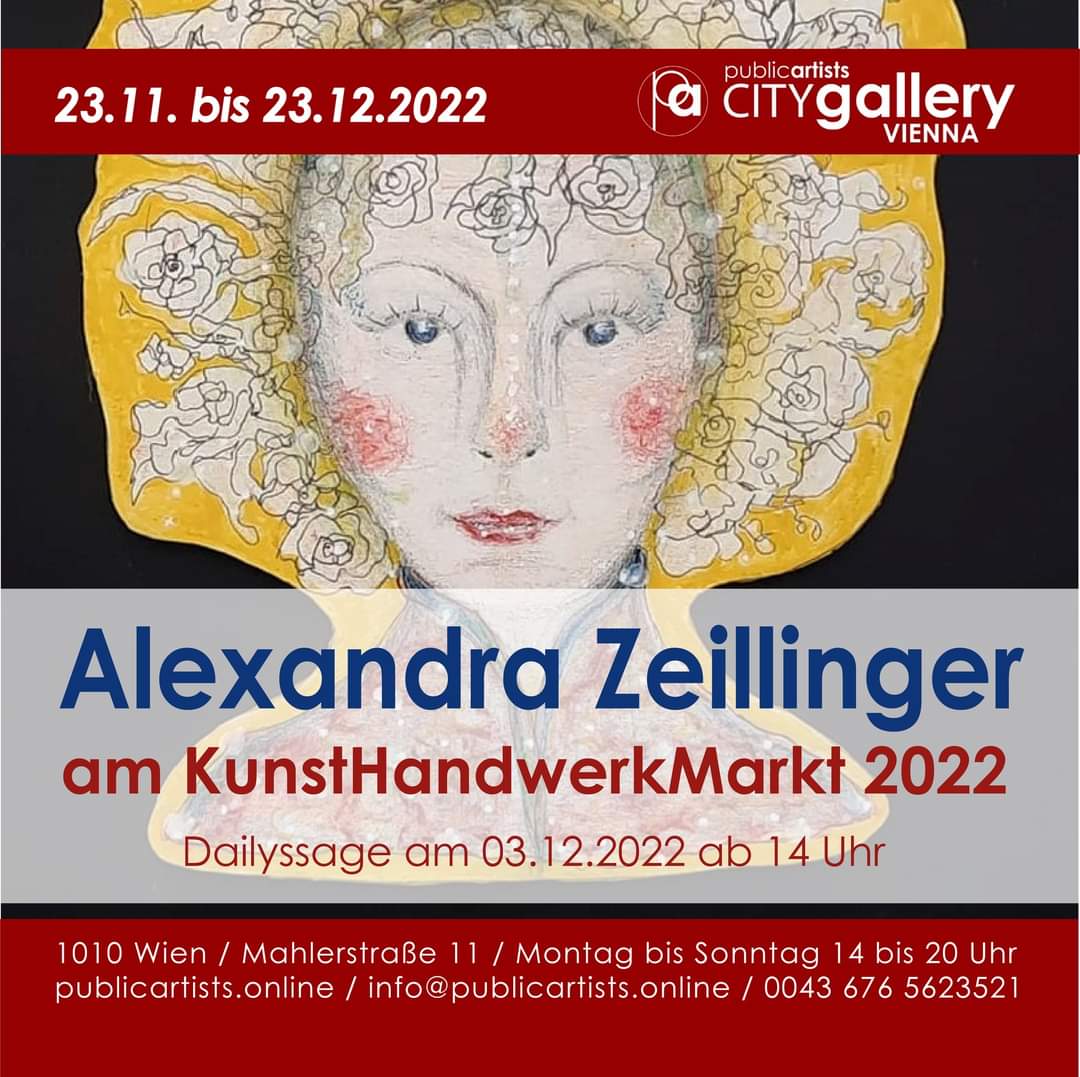 Alexandra Zeillinger am KunstHandwerkMarkt 2022