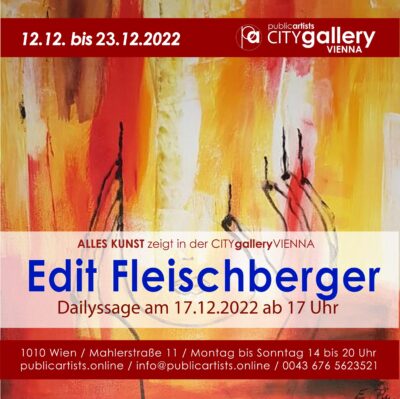 Едит Флайшбергер в CITYgalleryVIENNA