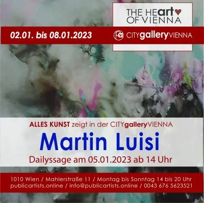 Martin Luisi a CITYgalleryVIENNA-ban