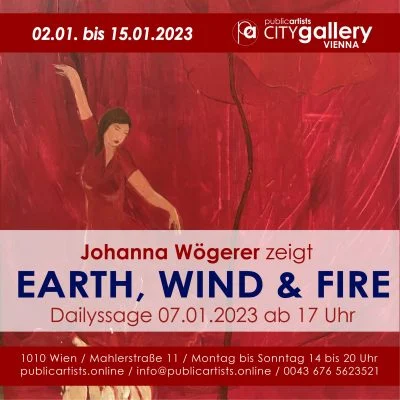 Johanna Wögerer bemutatja a "FÖLD, SZÉL ÉS TŰZ" című előadást.