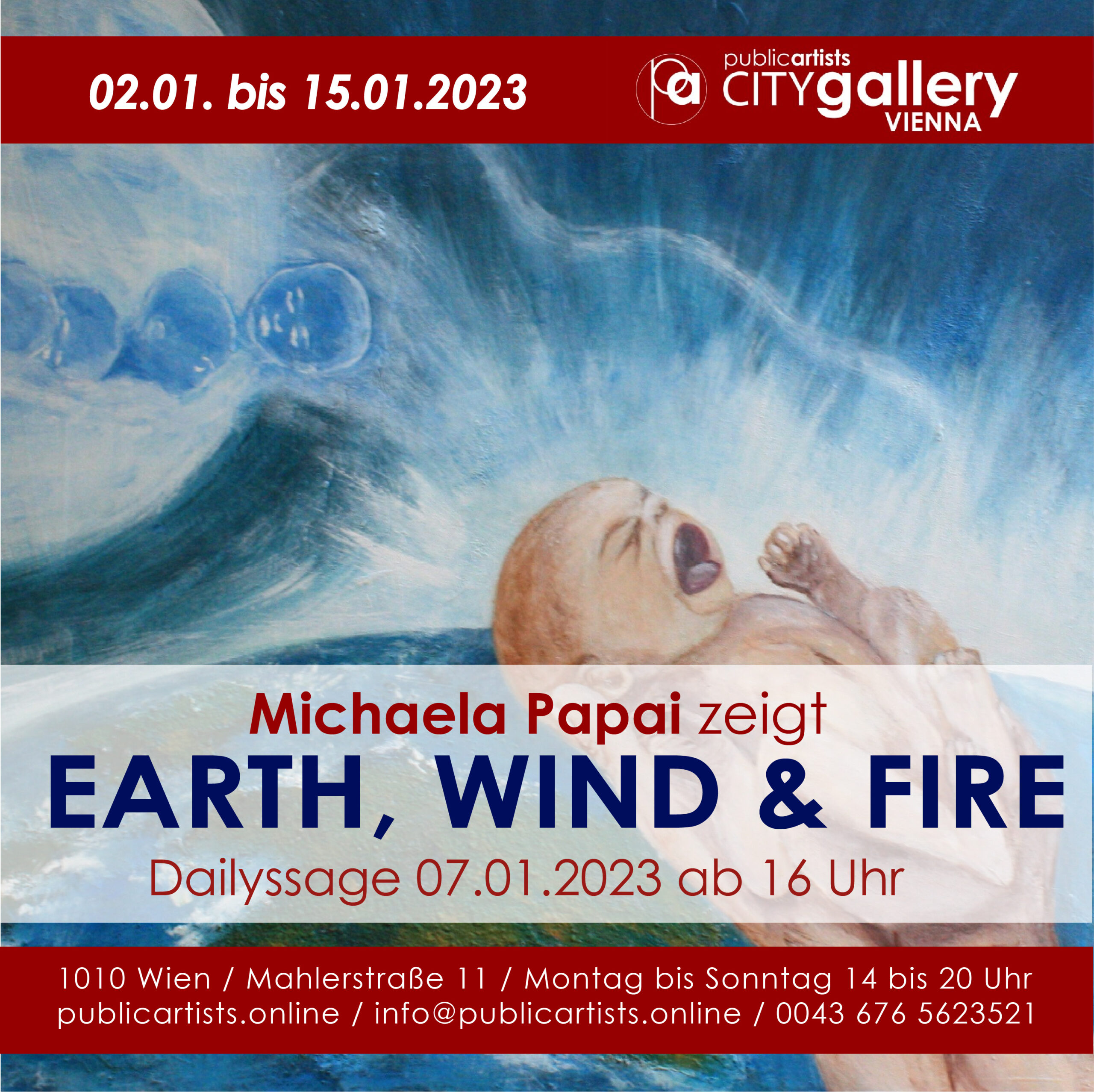 Michaele Papai presenta "TERRA, VENTO E FUOCO".