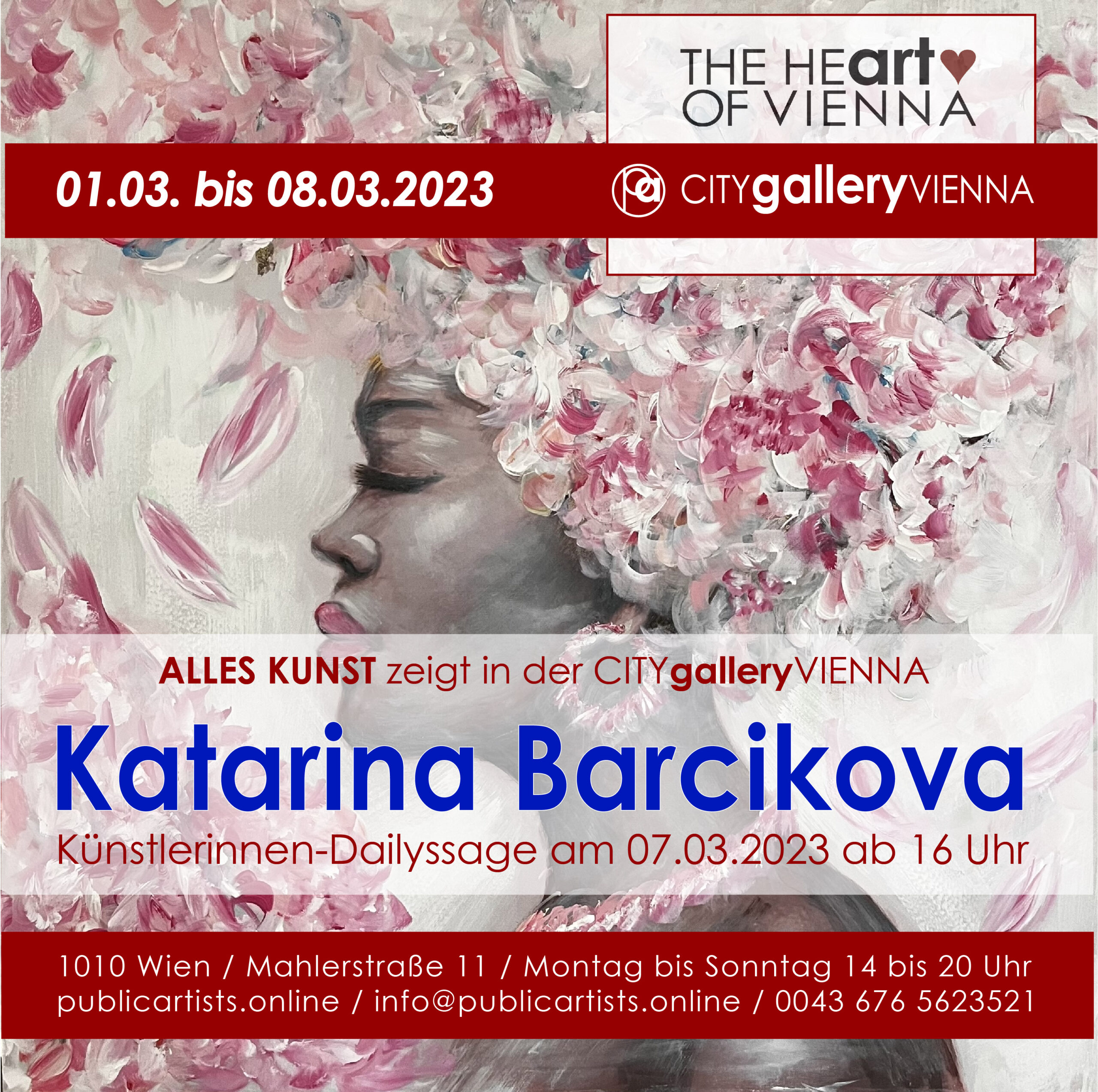 Katarína Barčíková v CITYgalleryVIENNA