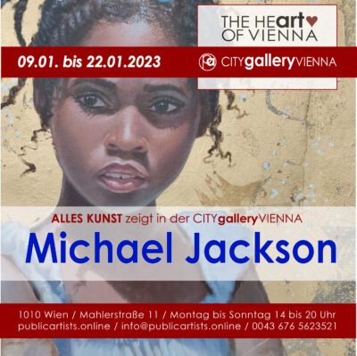 Michael Jackson in der CITYgalleryVIENNA
