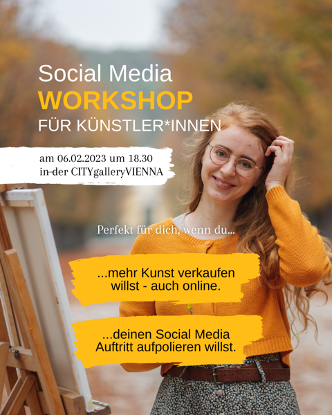WORKSHOP SUI SOCIAL MEDIA per artisti a cura di Julia Wiesinger