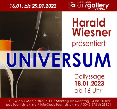 Harald Wiesner zeigt UNIVERSUM