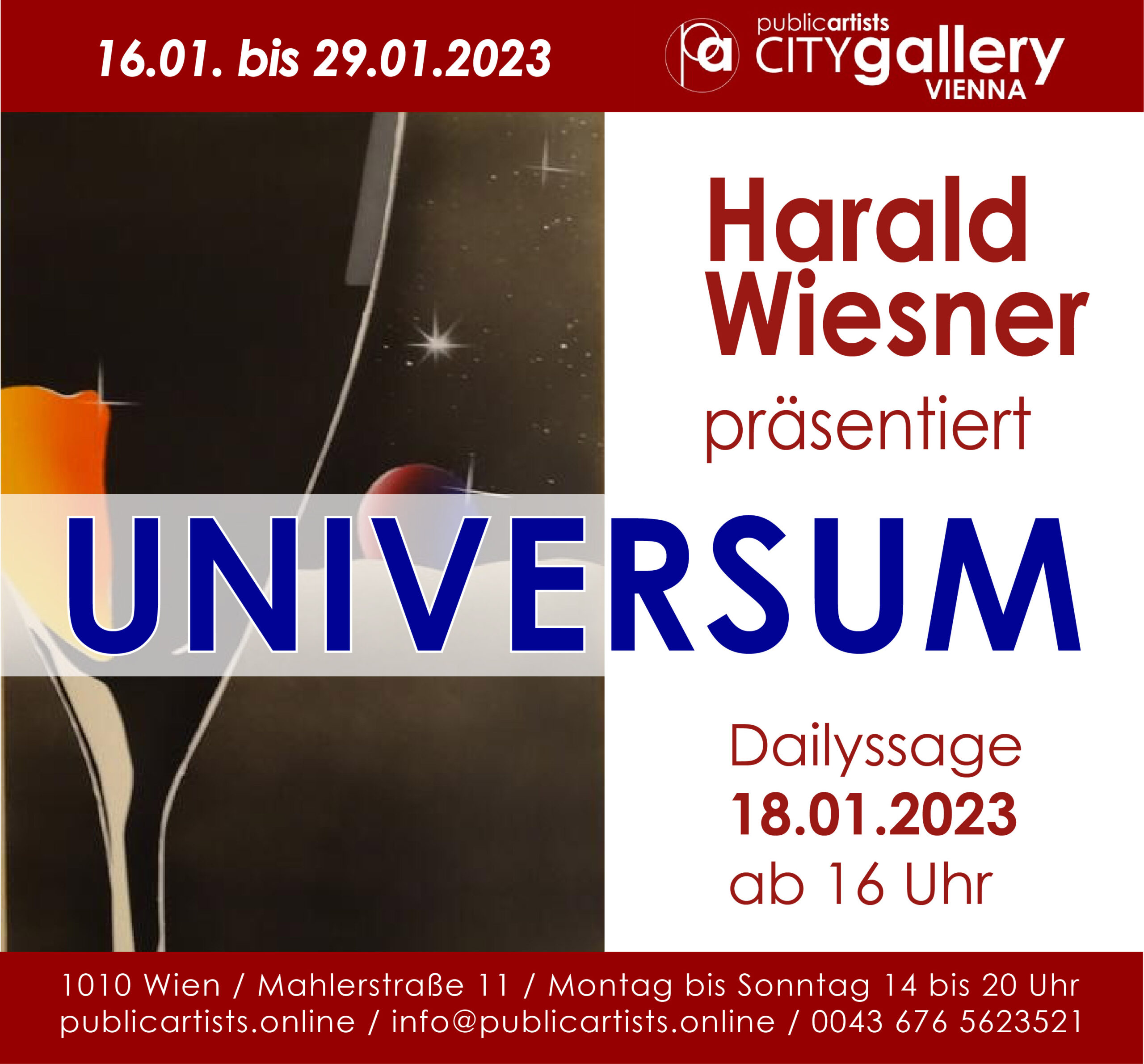 Harald Wiesner ukazuje UNIVERSUM