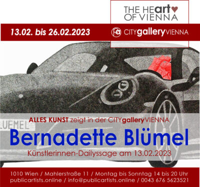 Bernadette Blümel in der CITYgalleryVIENNA