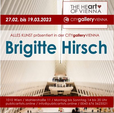 Brigitte Hirsch à la CITYgalleryVIENNA