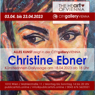 Christine Ebner nella CITYgalleryVIENNA