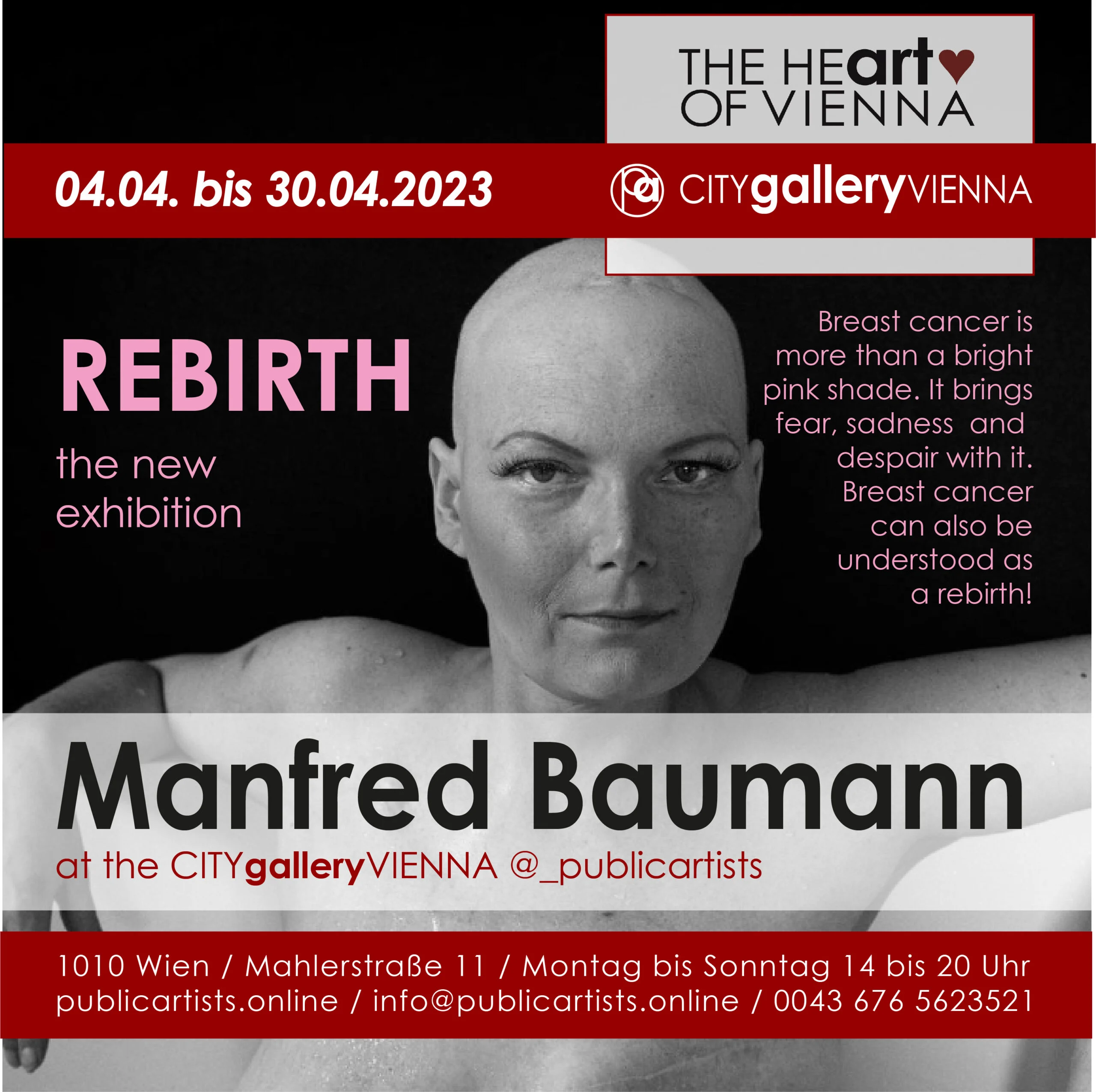 REBIRTH – new exhibition of MANFRED BAUMANN
