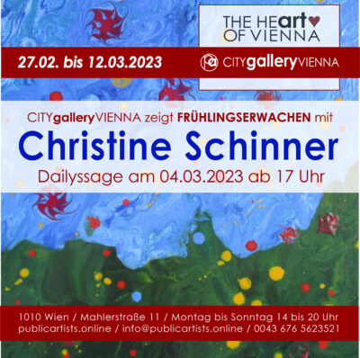 Christine Schinner zeigt FRÜHLINGSERWACHEN