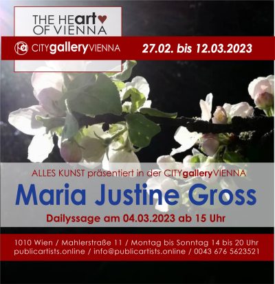 Maria Justine Gross zeigt FRÜHLINGSGEFÜHLE