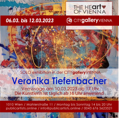 SOLO exhibition von Veronika Tiefenbacher