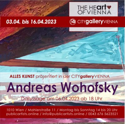 Andreas Wohofsky nella CITYgalleryVIENNA