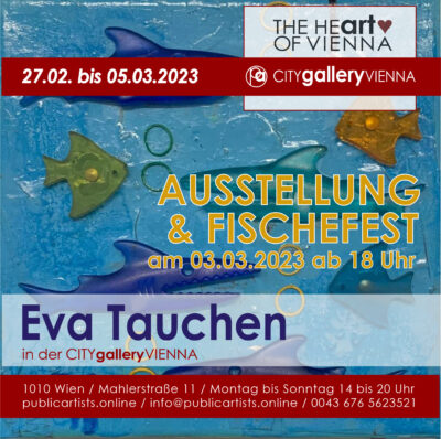 Eva Tauchen in der CITYgalleryVIENNA