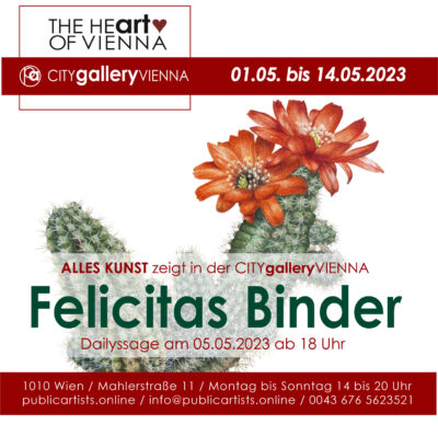 Фелиситас Биндер в CITYgalleryVIENNA